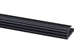 [86510] EINDPROFIEL LAMINAAT ZWART 6-9X1900MM