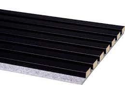 [86524] DECOWALL ACOUSTIC ZWART 260X30CM 2ST (1.56M²)