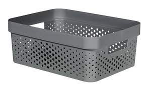 [86613] CURVER - INFINITY RECYCLED BOX - GRIJS - 11L