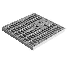 [86623] Rooster met handvat voor inspectieput 400x400mm