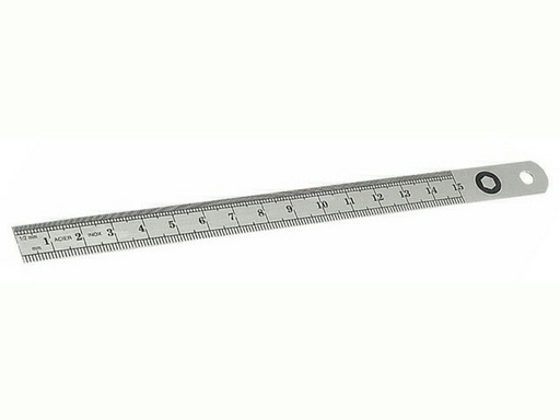 [49694] MEETLAT BUIGZAAM RVS 13X0.5MM - 200MM IR150302