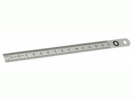 [49695] Meetlat buigzaam RVS 13x0,5mm - 300mm