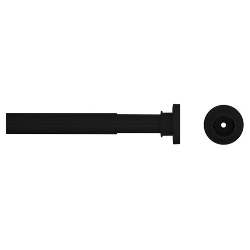 [89505] SEALLUX DOUCHEGORDIJNSTANG 80-130CM - ZWART