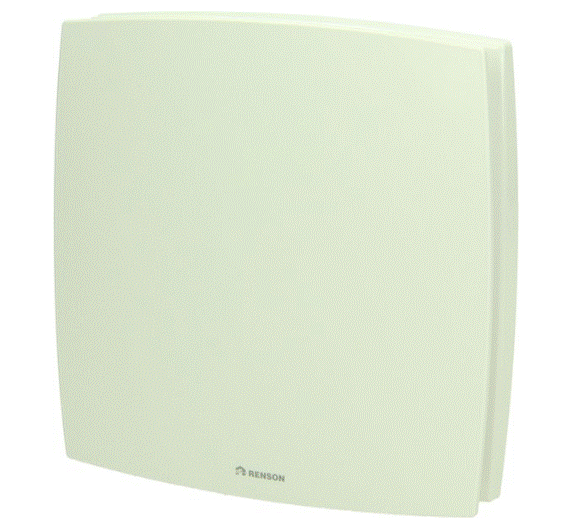 [89595] RENSON 91W VENTILAOR COVER 9X11 DIA 100 WIT