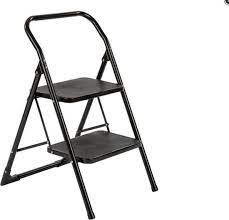 [89773] BIG STEP TRAPLADDER 2 TREDEN ZWART