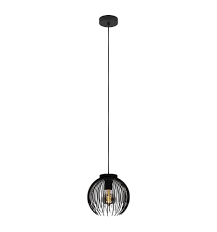 [89912] Pendel D23,5cm staal zwart Alhabia