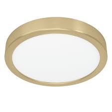 [89951] Fueva 5 opbouwarmatuur Ø21cm 17W - geelkoper geb.