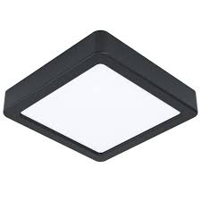 [89961] Fueva 5 opbouw - w.white - 16x16cm - 11W - zwart