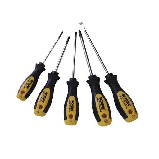 [49878] SET V 5 SCHROEVENDRAAI SL-PZ-PH ROND BLAD IR120506