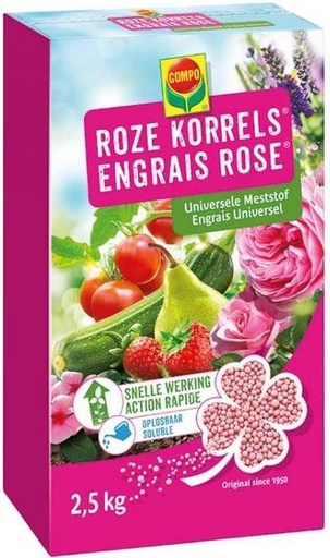 [92935] Compo roze korrels 2.5KG