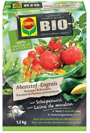 [92940] Compo bio meststof tomaten en kruiden