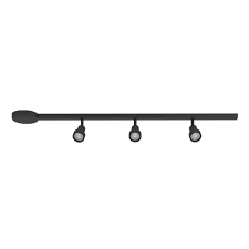 [93876] Easy track starterset zwart 3x spot ring GU10