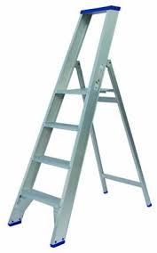 [94010] Solide professionele trapladder 4 treden