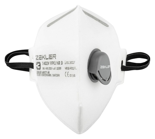 [94414] Zekler Filt filterend half masker 1403V FFP3V - 3st