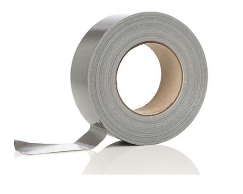 [50290] Reparatieband 48m x 50m zilver hotmelt