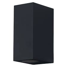 [95142] Ledvance Endura wandlamp down  rechthoek GU10 zwartGU10 zwart