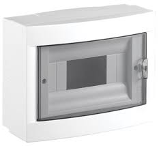 [95203] Viko opbouwkast 8 mod IP40 wit