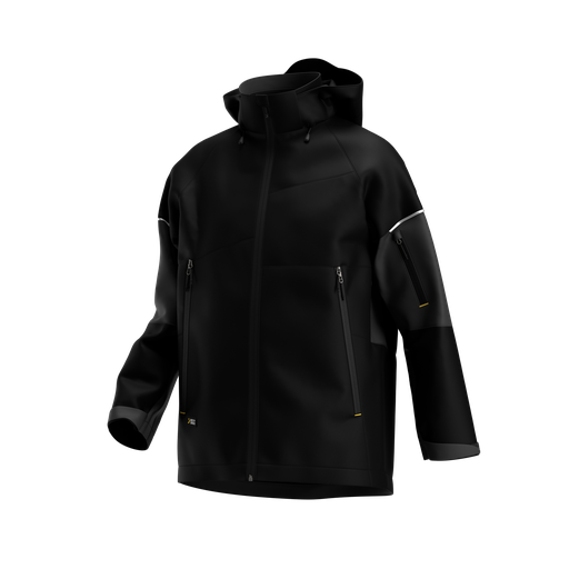 [95969] Safety Jogger Kasai regenjas - zwart/grijs