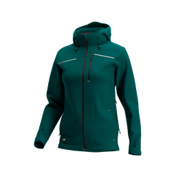 [95972] Dames Kasai softshell - t. blauw