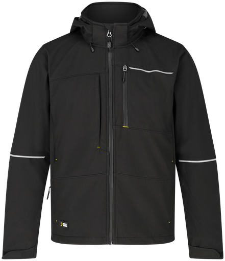 [96016] Safety Jogger Oak softshell zwart