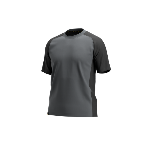 [96020] Oak T-shirt grijs/donkergrijs