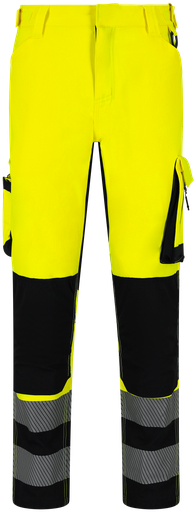 [96026] Scuti werkbroek geel/zwart - High-vis