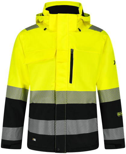 [96030] Scuti winterjas geel - High-vis