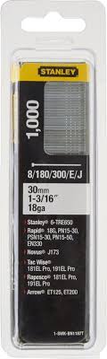[96297] Stanley nagels 30mm type J - 1000 stuks