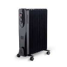 [96689] Fogo olieradiator 11 elementen 2500W zwart