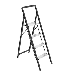 [97015] Escalo Ultraslim trapladder 4 treden zwart