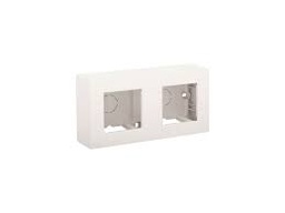 [50791] Opbouwkit doos tweevoudig white