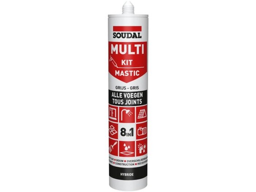 [50797] Soudal multikit grijs - 290ml