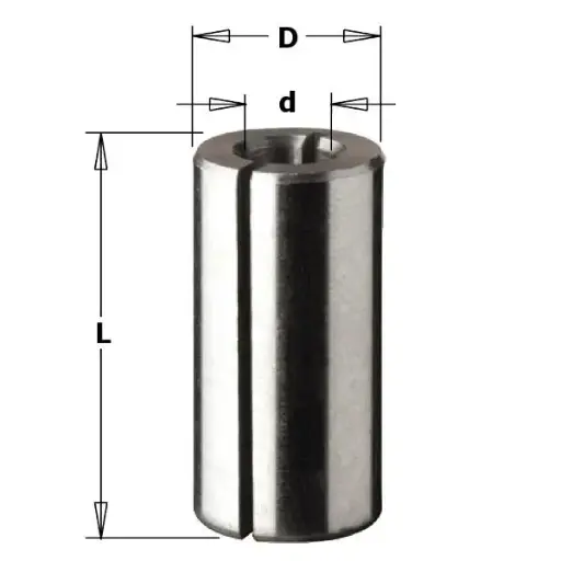 [PR/00026] CMT Vergrootbus voor kolf D=12 / d=8mm