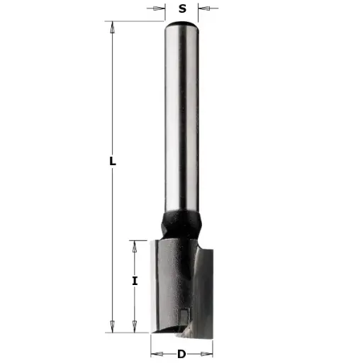 [PR/00072] Groeffrees met rechte snijkoppen - HW D29 x 20mm L70