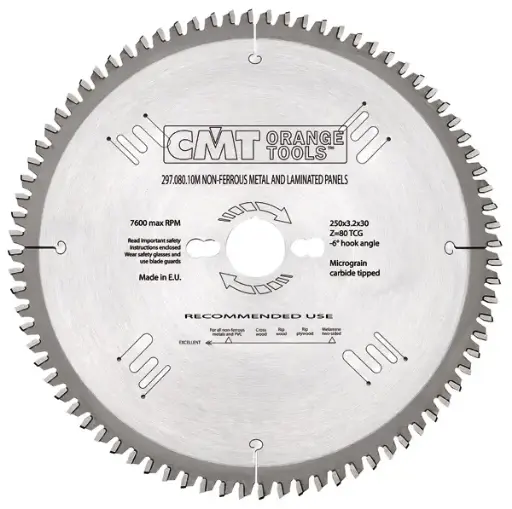 [PR/00154] CMT Circkelzaag voor non-ferro en harde metalen 160x20x2,2 Z56*HW