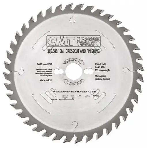 [PR/00195] CMT Afkortzaag 260x30x2,5 Z60*HW