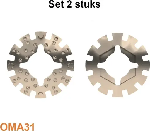 [PR/00289] CMT Universele adapter vr de multitool bladen