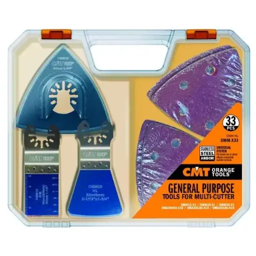[PR/00291] CMT 33-delige accessoireset voor oscillerende multitools
