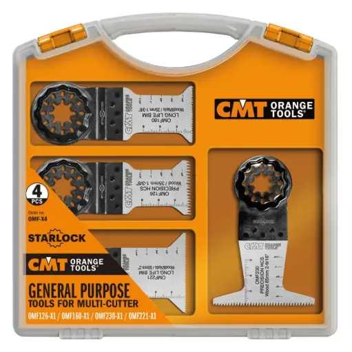 [PR/00293] 4-delige Multifunctionele set voor oscillerende multitools