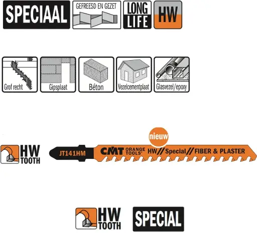 [PR/00353] Dec.zaag 100mm (Grof recht) TS4,3 TPI6 - HM - 3st