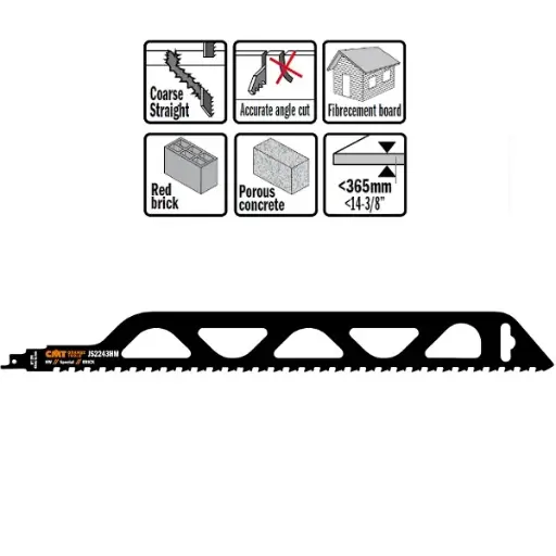 [PR/00405] Reciprozaagblad HM 455mm x 1,5 x 2TPI