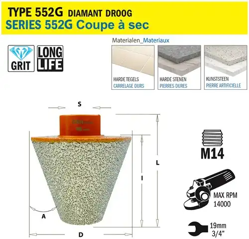 [PR/00542] CMT Gatzaag voor extreem harde materialen D48mm L42mm