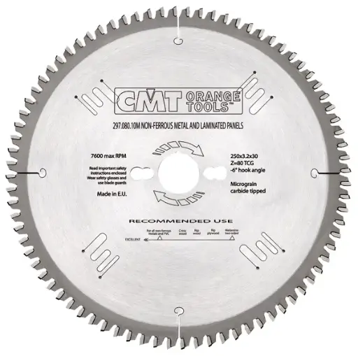 [PR/00589] CMT Cirkelzaag non-ferro + harde metalen - 300x30x3,2 Z96*HW