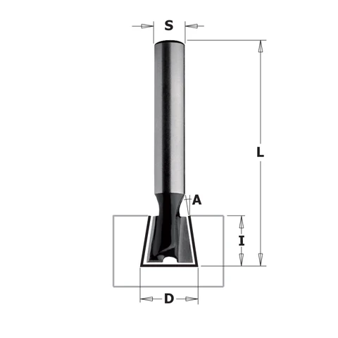 [PR/00637] Zwaluwstaartfrees (contractor) HW D12,7 x 12mm