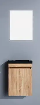 [PR/00782] Toiletmeubel pack Lisboa - wit eiken