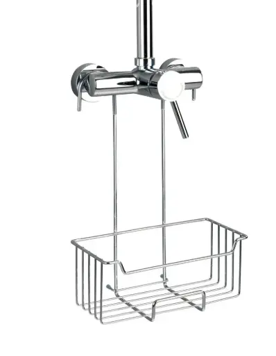 [PR/01006] Douchecaddy Milo RVS glanzend