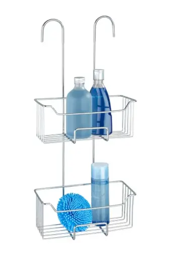 [PR/01008] Douchecaddy Milo 2-laags RVS glanzend