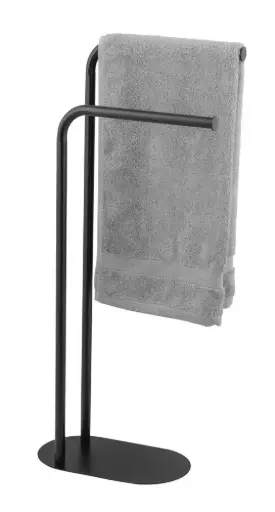 [PR/01019] Handdoekhouder Levante RVS zwart