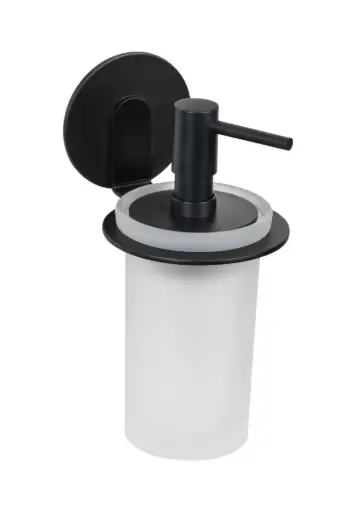 [PR/01020] Zeepdispenser Bivio zwart - Turbo-Loc