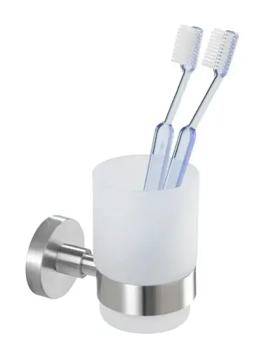 [PR/01056] Bosio bekerhouder Uni RVS mat